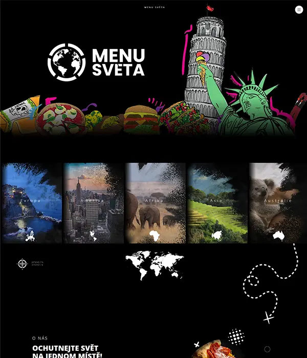 Nová prezentace projektu Menu světa